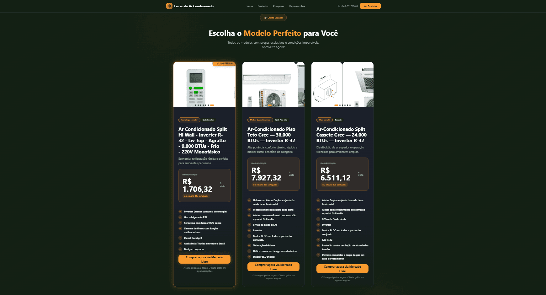 Feirao — Landing 1