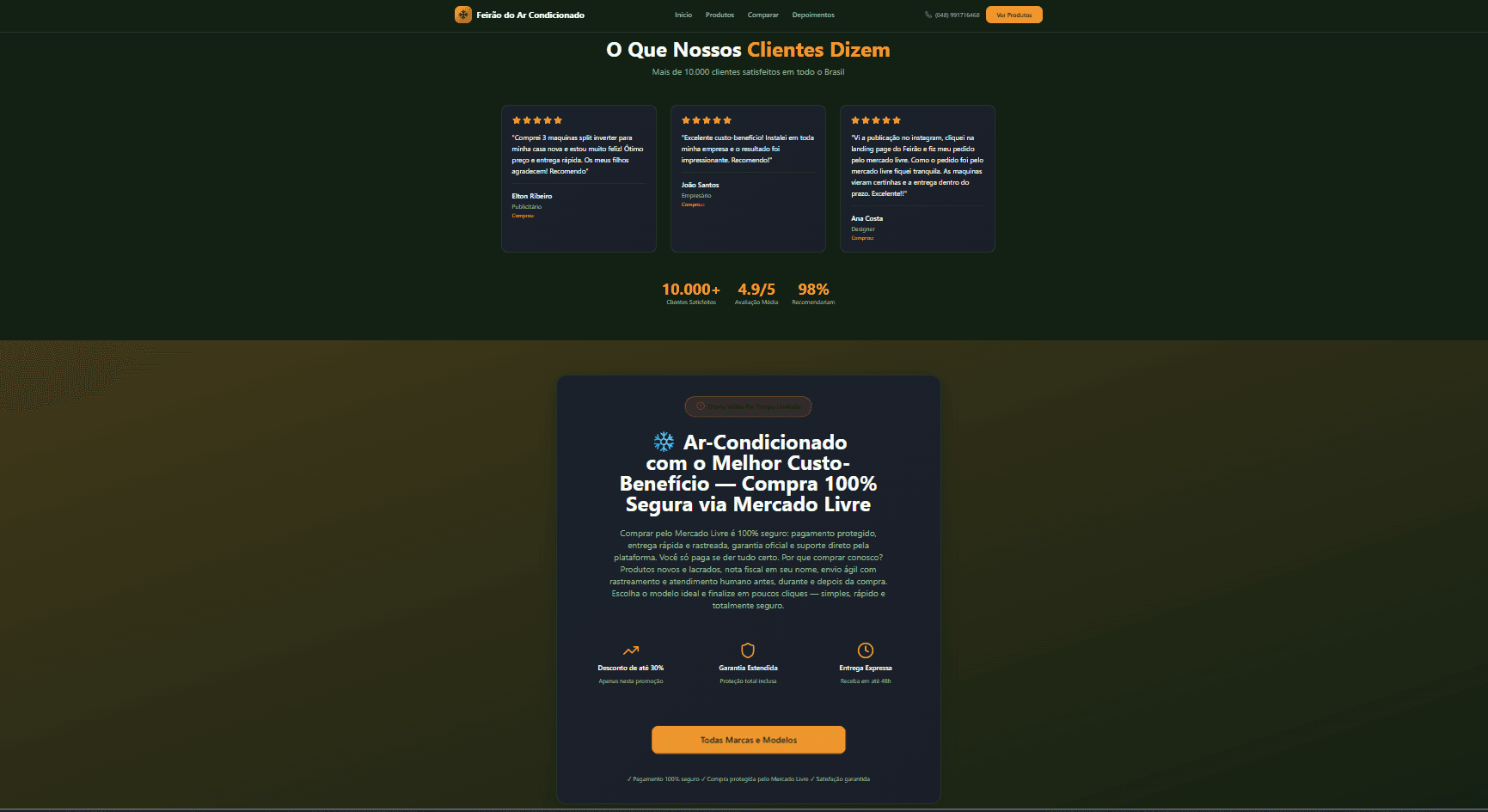 Feirao — Landing 2