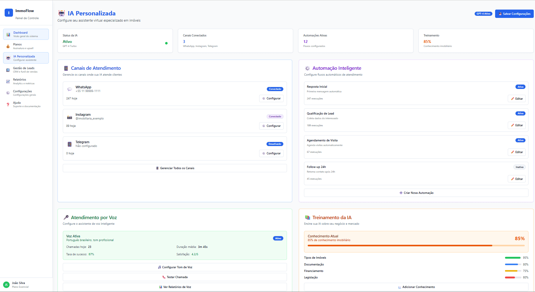 ImmoFlow — IA personalizada